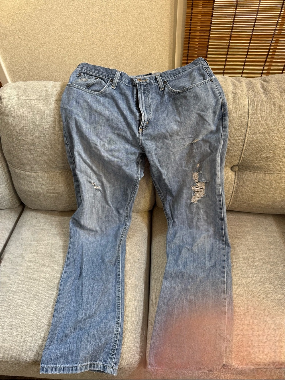 Distressed Cinch Jeans